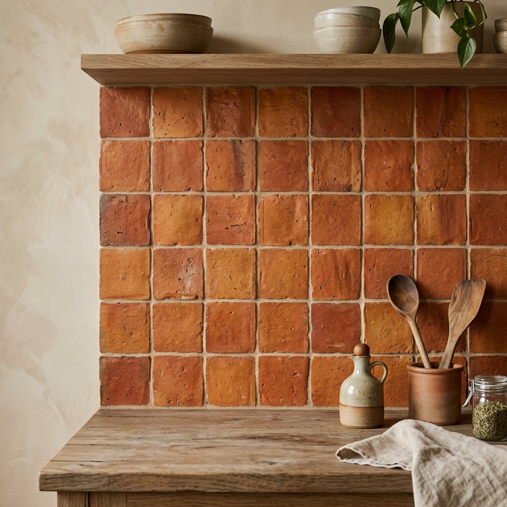 Tuscan Terracotta Backsplash