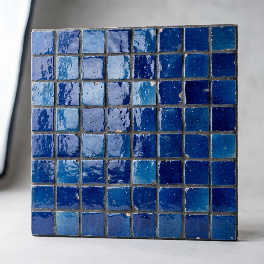 Moroccan Zellige Cobalt Tile